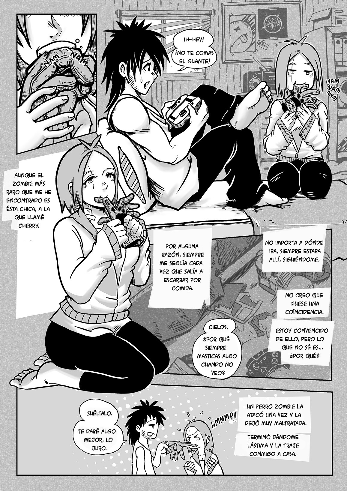 Una zombie siente algo por mi? image number 3