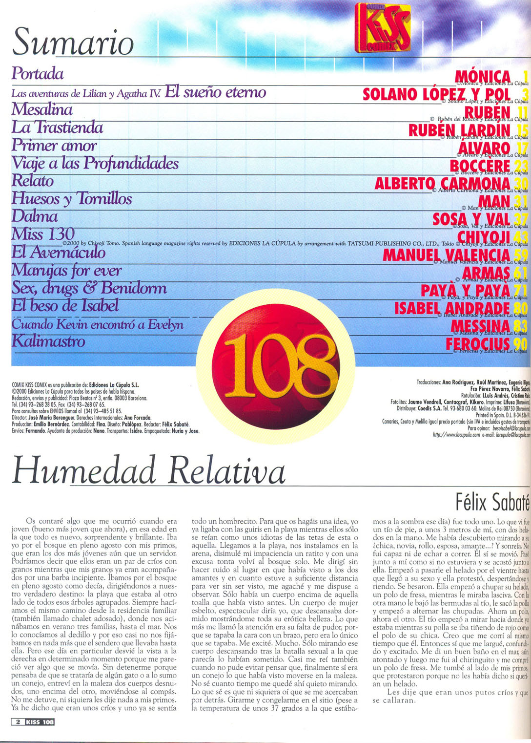 Kiss Comix 108 image number 1