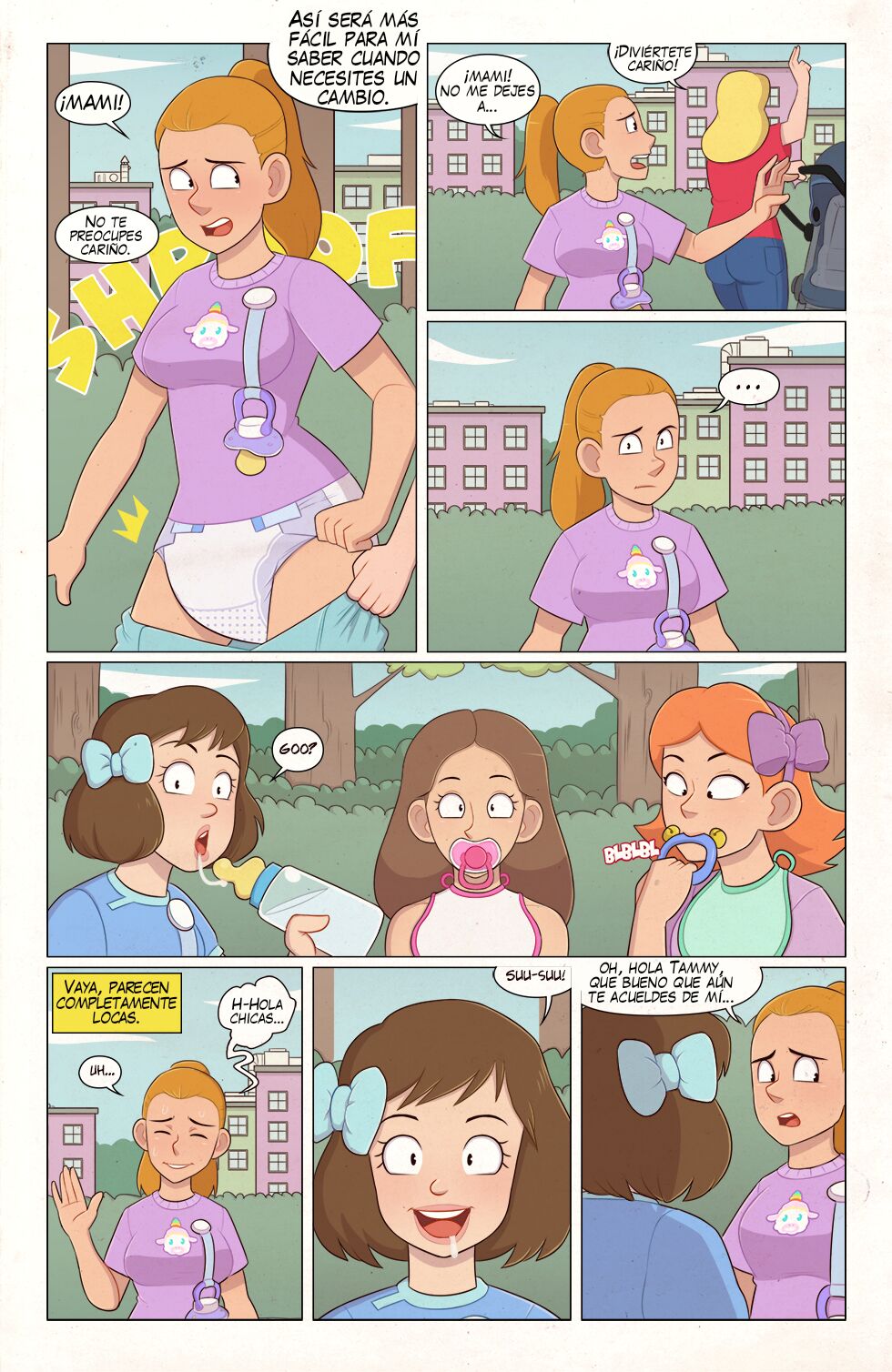 Artista - PieceofSoap / Aventuras de la dimension A24L - COMIC ESPANOL image number 24