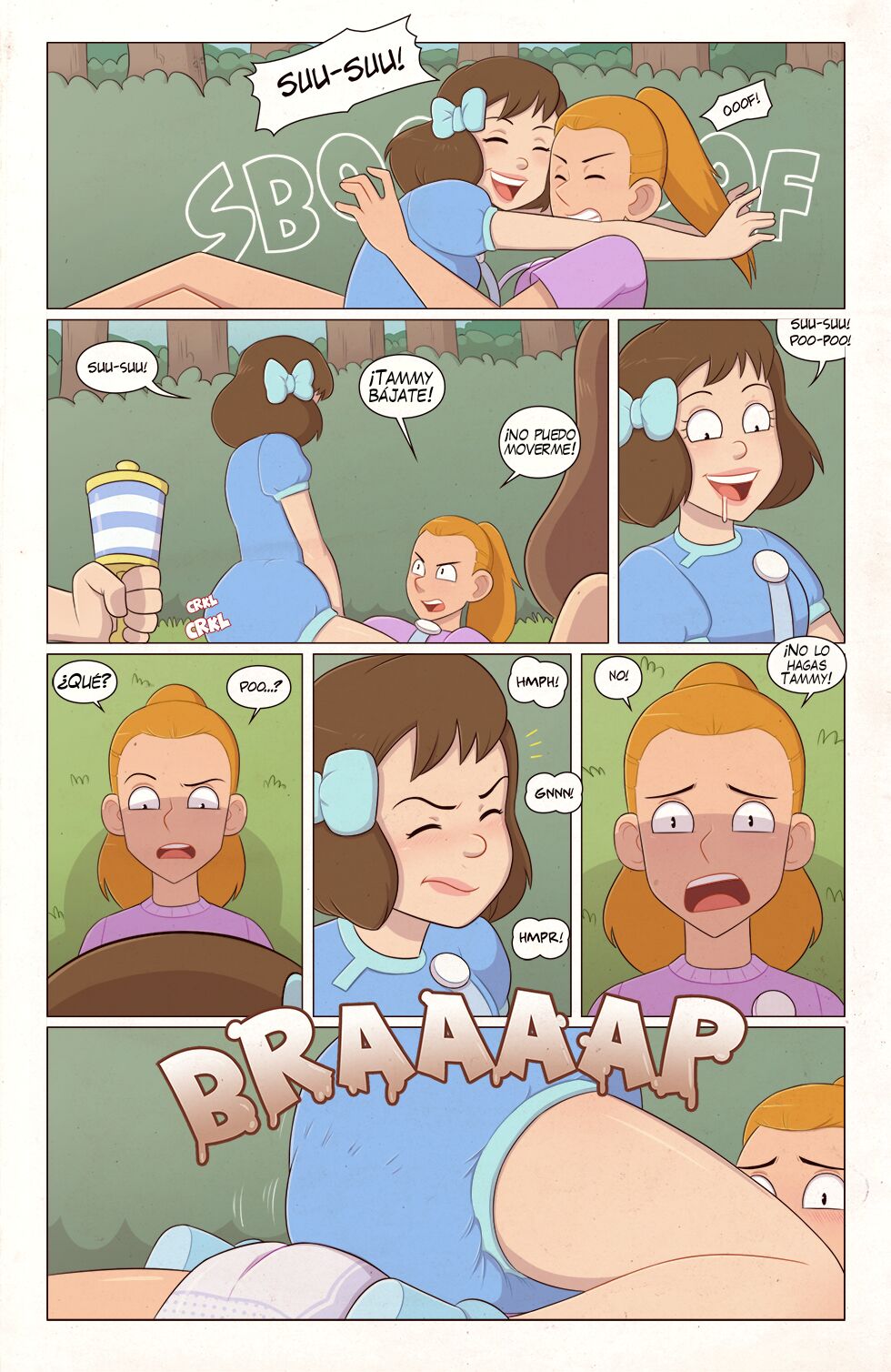 Artista - PieceofSoap / Aventuras de la dimension A24L - COMIC ESPANOL image number 25