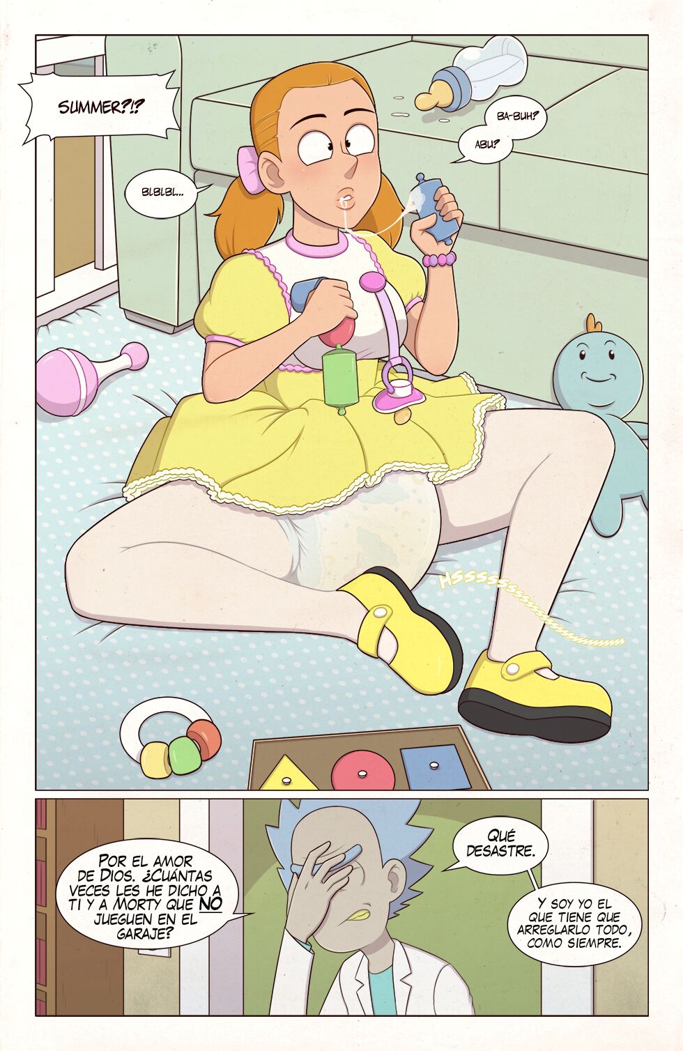 Artista - PieceofSoap / Aventuras de la dimension A24L - COMIC ESPANOL image number 38