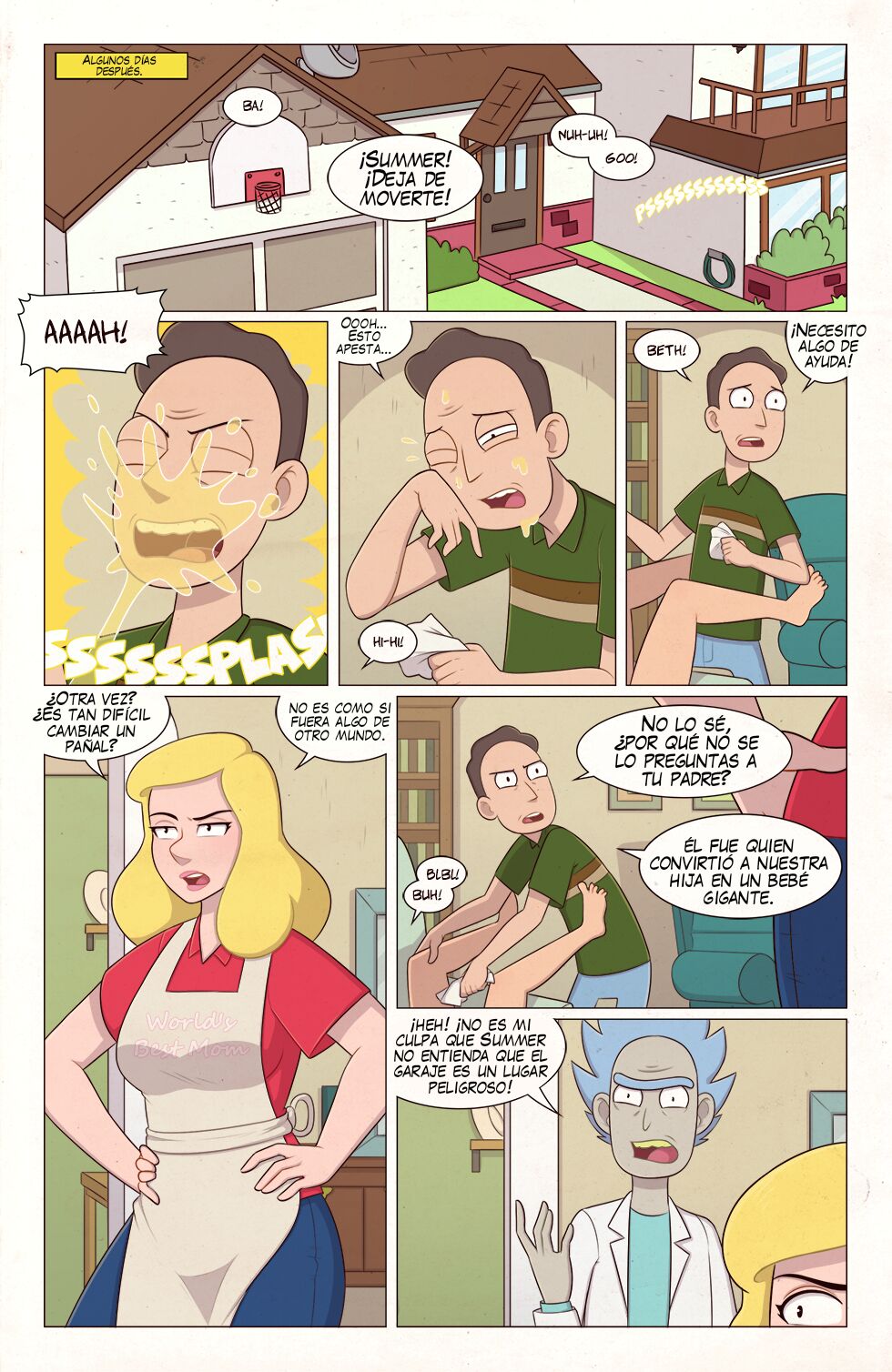Artista - PieceofSoap / Aventuras de la dimension A24L - COMIC ESPANOL image number 40