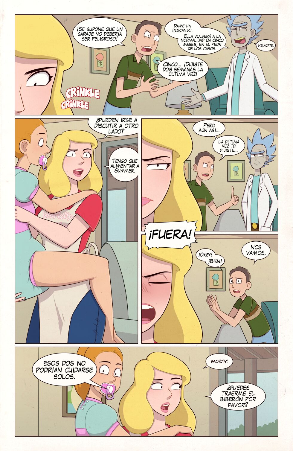 Artista - PieceofSoap / Aventuras de la dimension A24L - COMIC ESPANOL image number 41