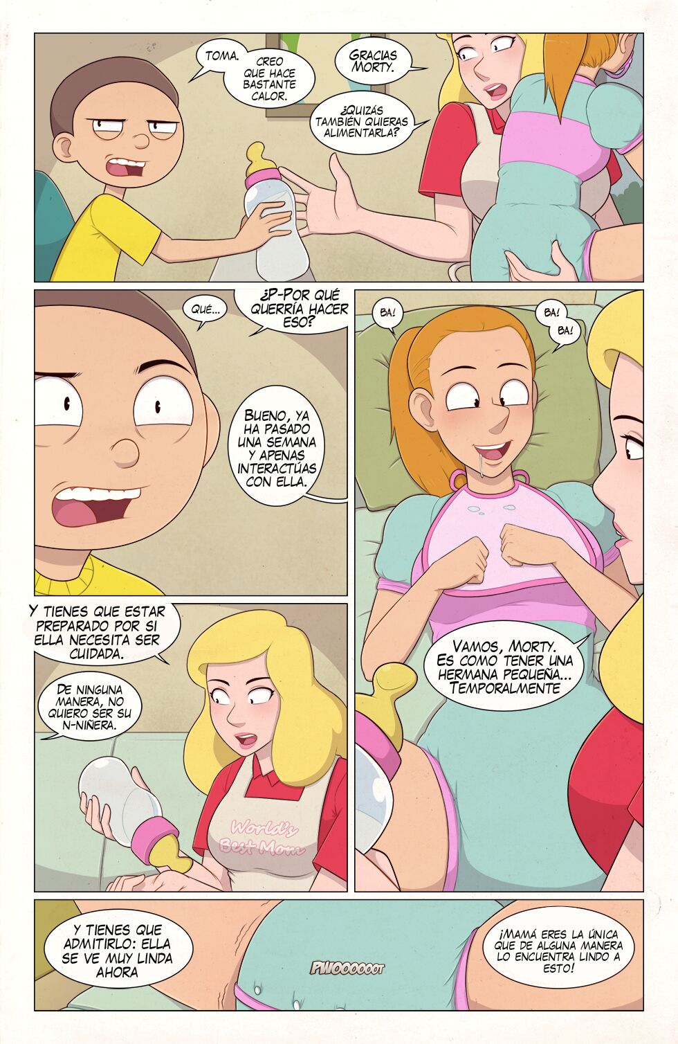 Artista - PieceofSoap / Aventuras de la dimension A24L - COMIC ESPANOL image number 42