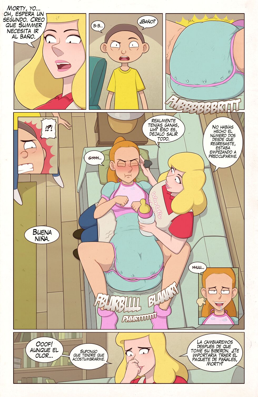 Artista - PieceofSoap / Aventuras de la dimension A24L - COMIC ESPANOL image number 43