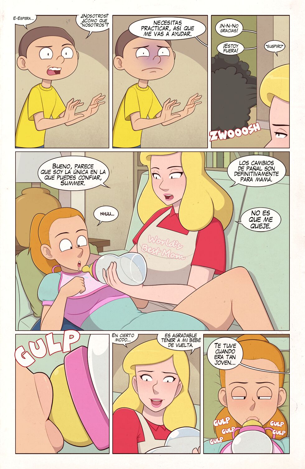 Artista - PieceofSoap / Aventuras de la dimension A24L - COMIC ESPANOL image number 44