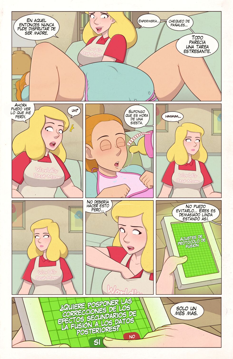 Artista - PieceofSoap / Aventuras de la dimension A24L - COMIC ESPANOL image number 45
