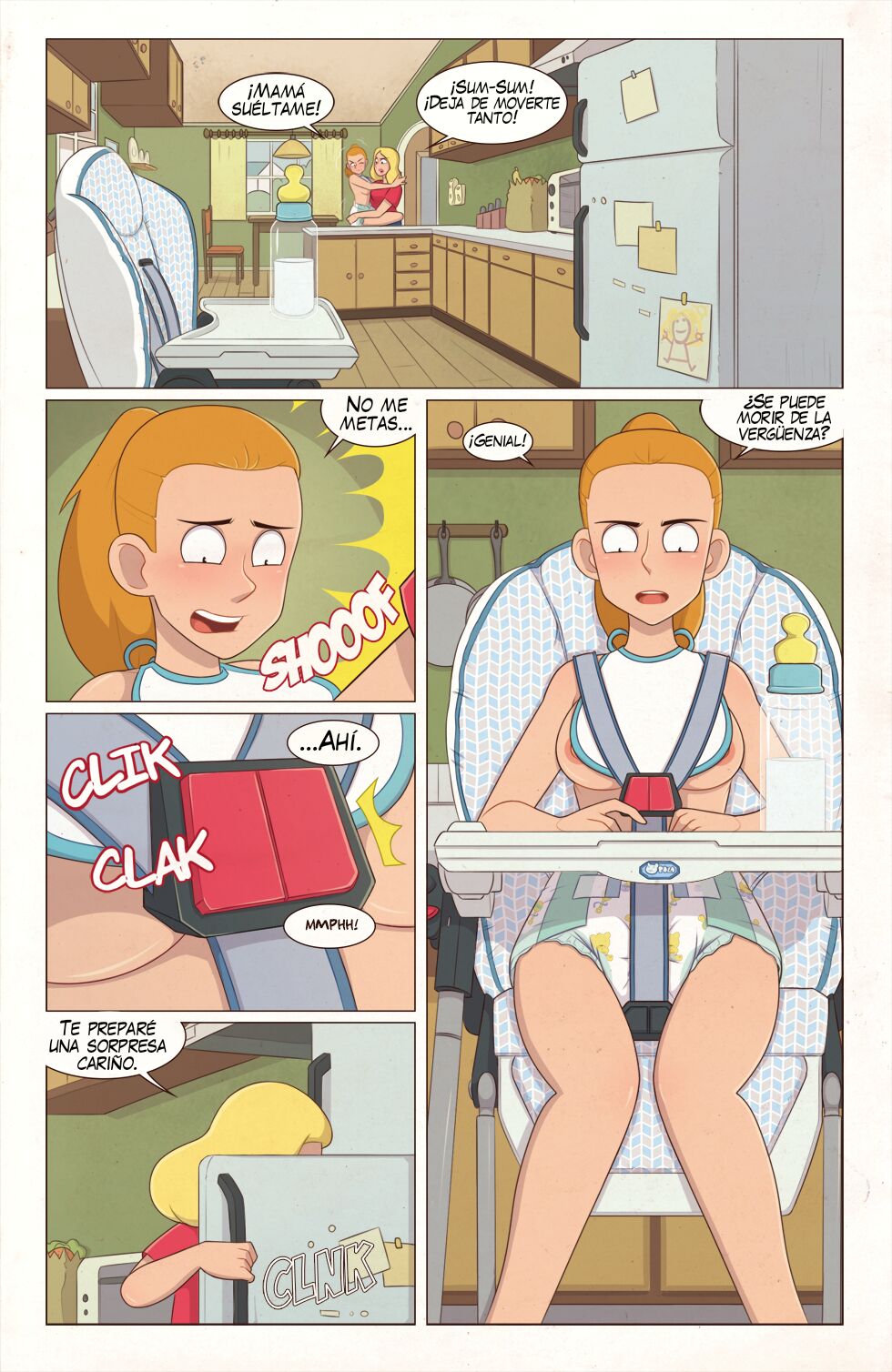 Artista - PieceofSoap / Aventuras de la dimension A24L - COMIC ESPANOL image number 11