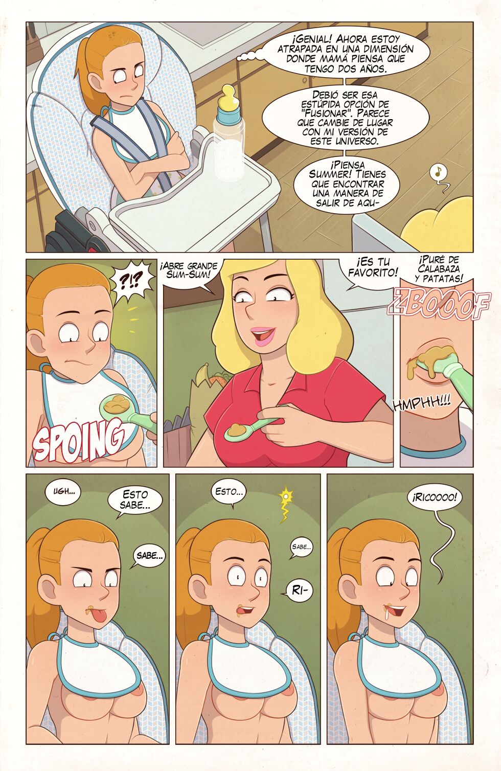 Artista - PieceofSoap / Aventuras de la dimension A24L - COMIC ESPANOL image number 12