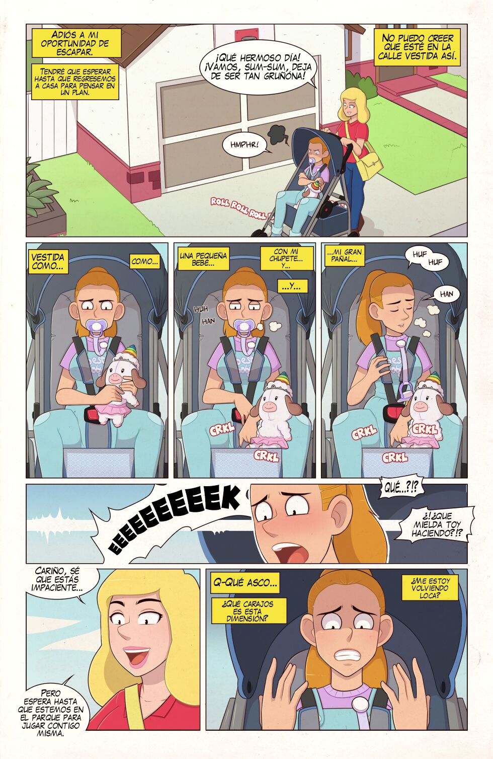 Artista - PieceofSoap / Aventuras de la dimension A24L - COMIC ESPANOL image number 22