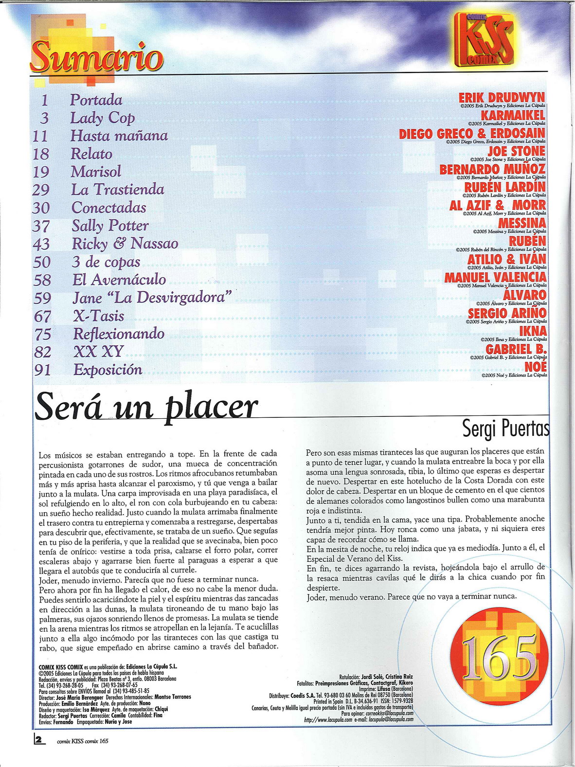 Kiss comix 165 image number 1