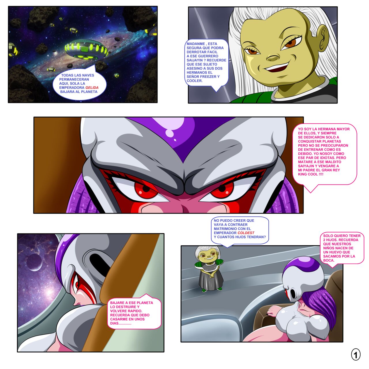 Dragon Ball X: Goku vs Gelida image number 1