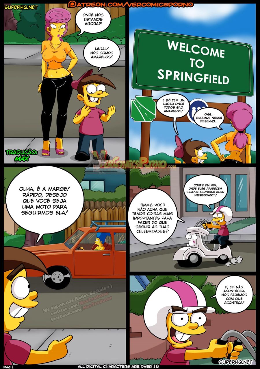 Milfs Catchers 2  Os Simpsons Sexo image number 1