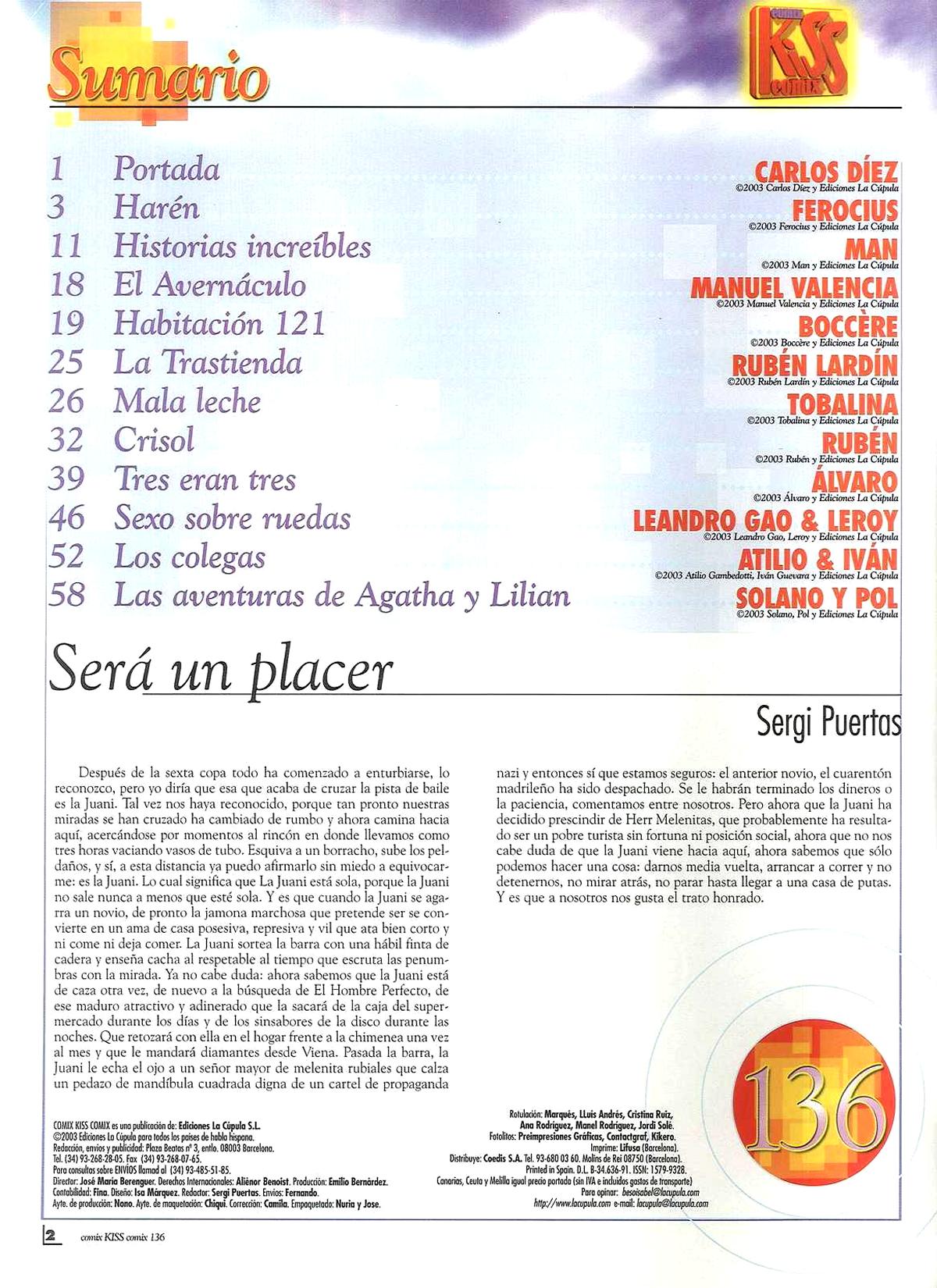 Kiss Comix 136 image number 1