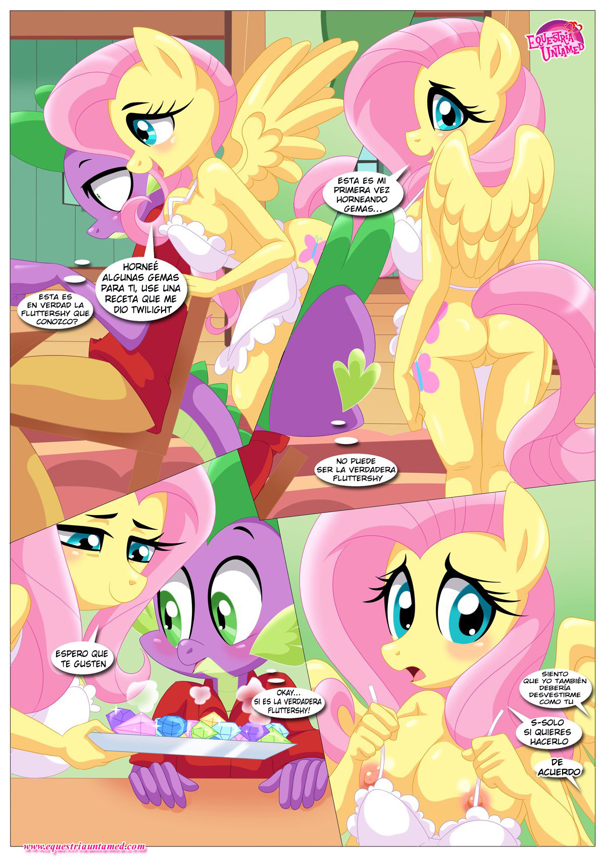 The Secret Ingredient is Fluttershy... Fluttershy  El Ingrediente Secreto Es Fluttershy…Fluttershy image number 19