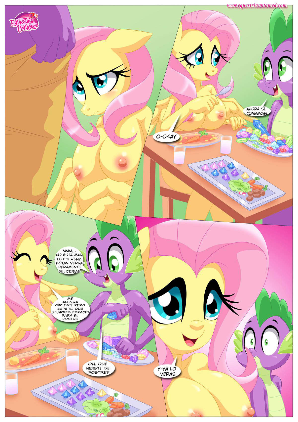 The Secret Ingredient is Fluttershy... Fluttershy  El Ingrediente Secreto Es Fluttershy…Fluttershy image number 20
