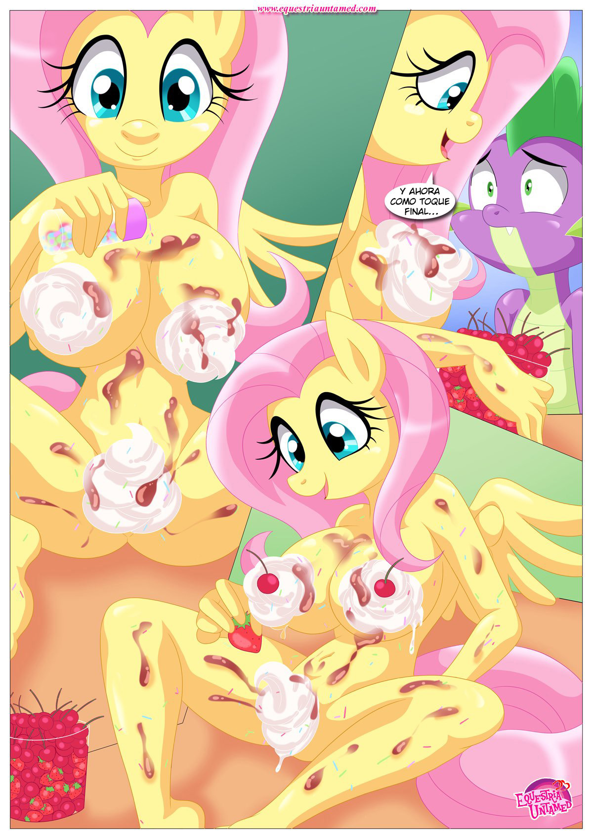 The Secret Ingredient is Fluttershy... Fluttershy  El Ingrediente Secreto Es Fluttershy…Fluttershy image number 23