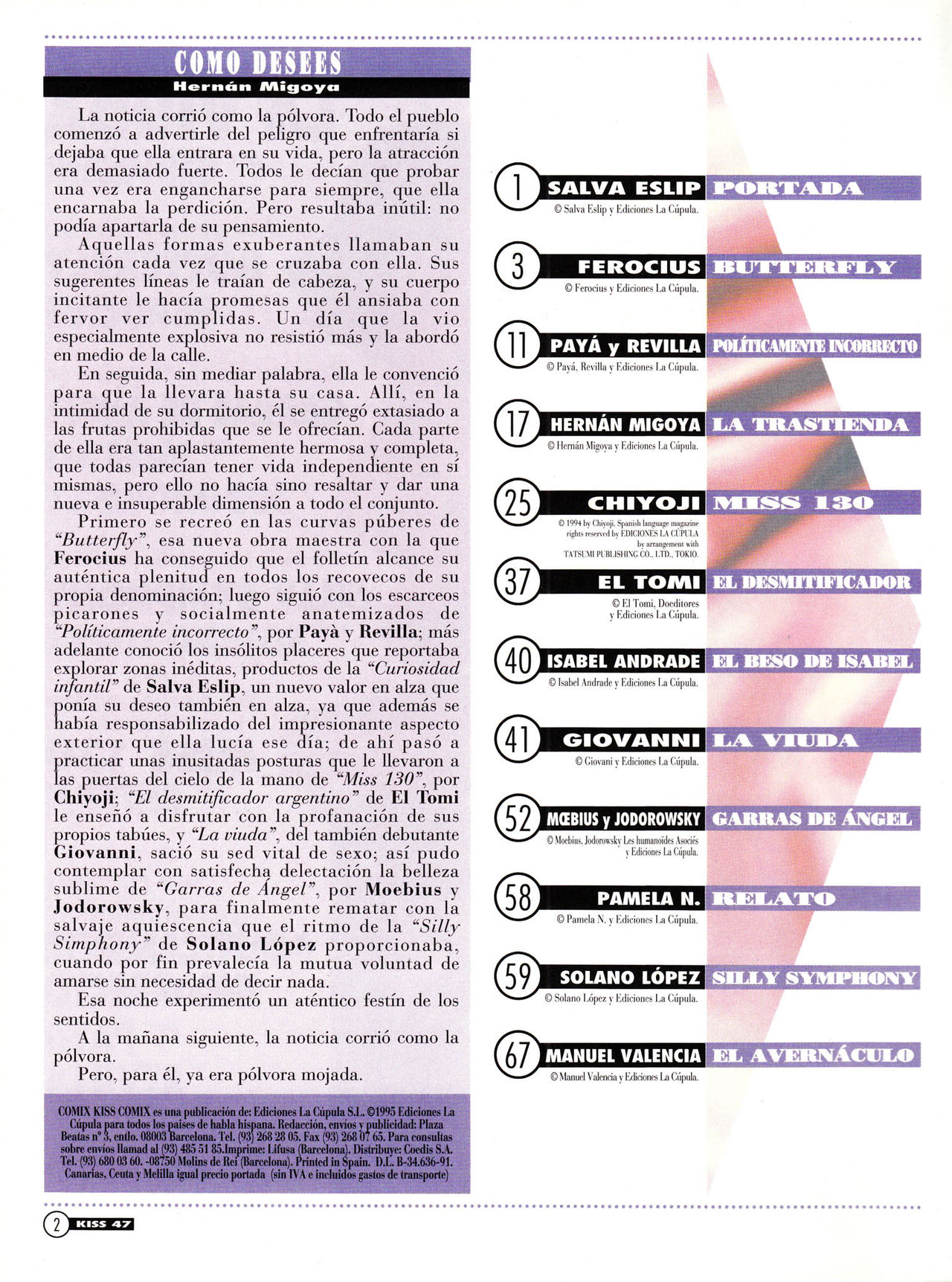 Kiss comix 047 image number 1