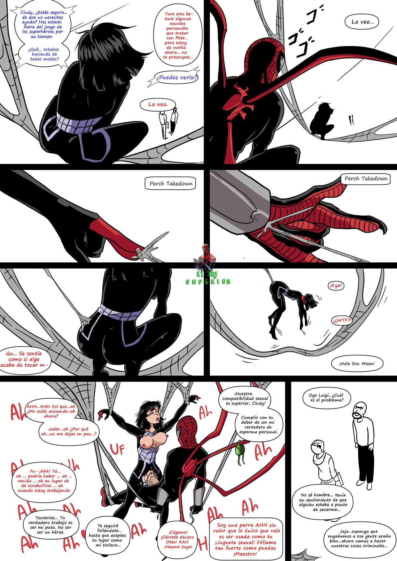 Superior spider-man fucks the Marvel Girls image number 4
