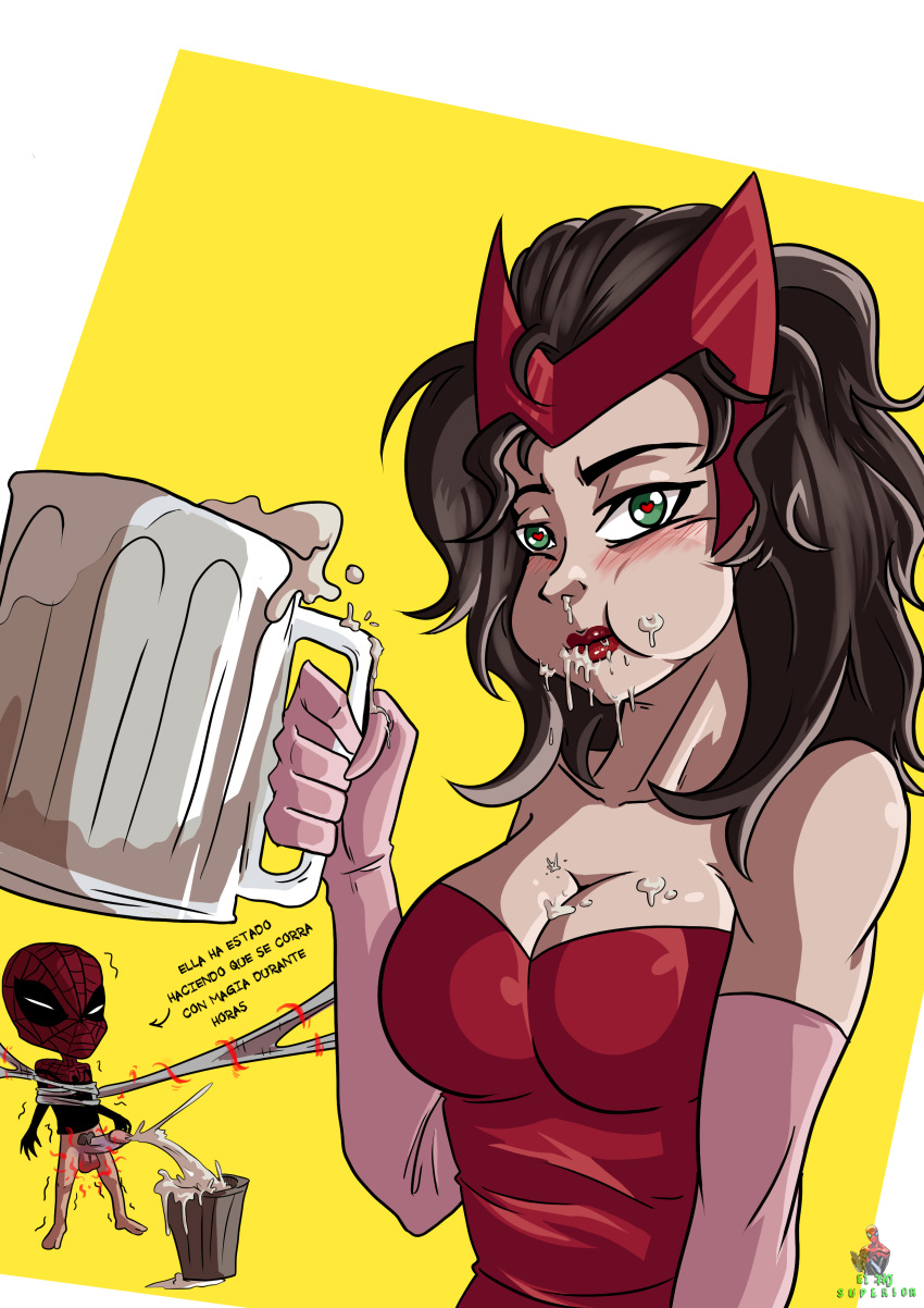 Superior spider-man fucks the Marvel Girls image number 11