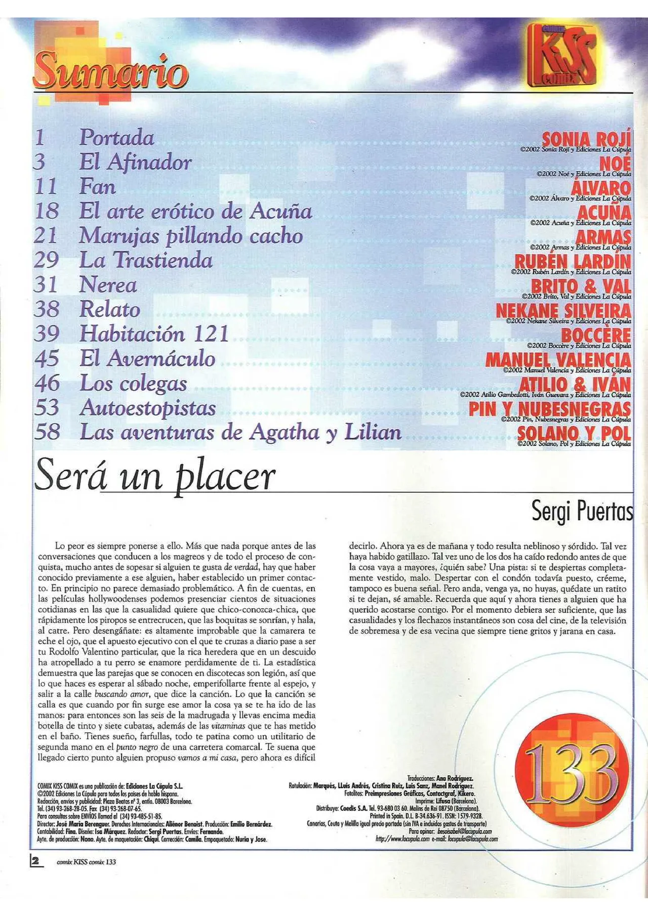 Kiss Comix 133 image number 1