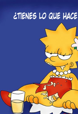 With text - Lisa Simpson  LKNOFansub