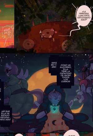 Academia Pony Capitulo 4: El lado Oscuro de La Luna
