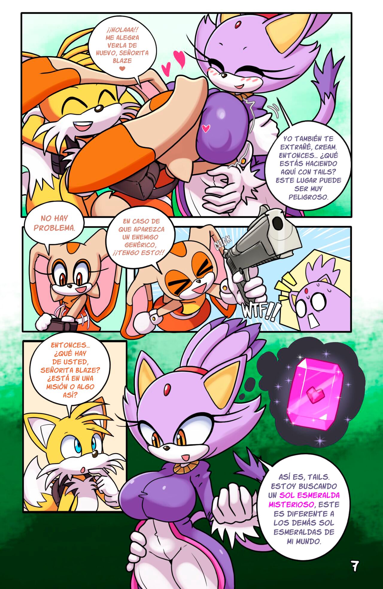 Tails Rushd: Blazy Mix Act 1 image number 8
