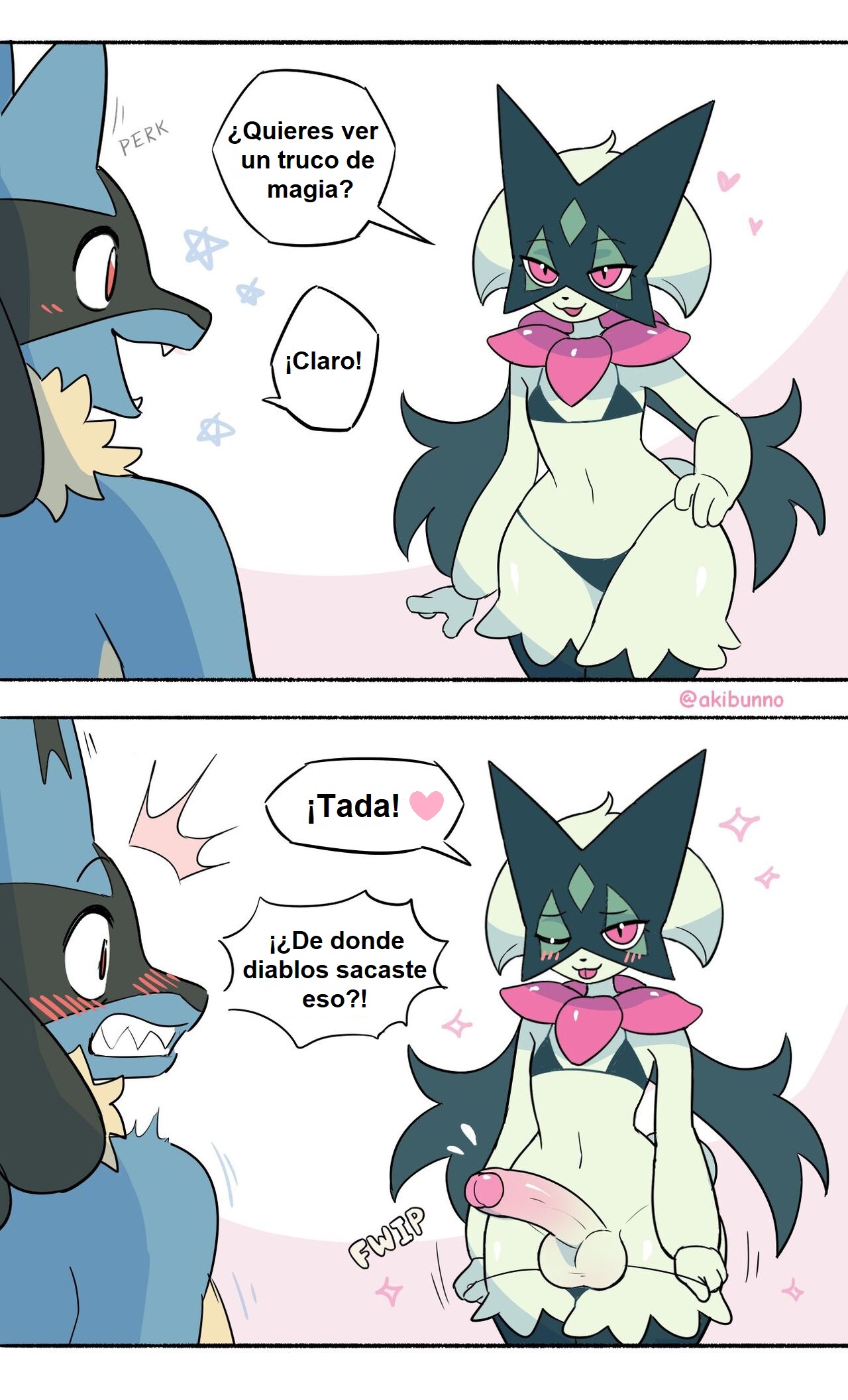 Meowscaradas Magic Trick