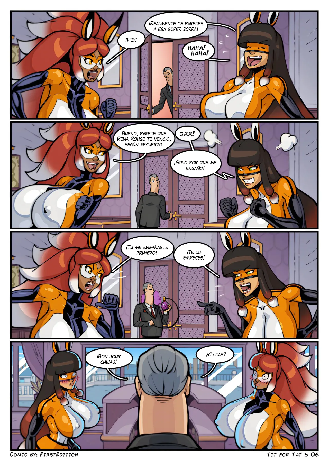 Rena Rouge Tit  Tat Part 5 image number 7