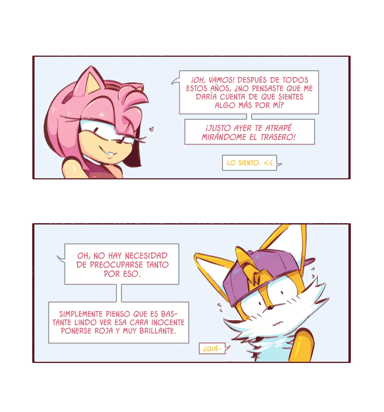 Tails x Amy image number 1