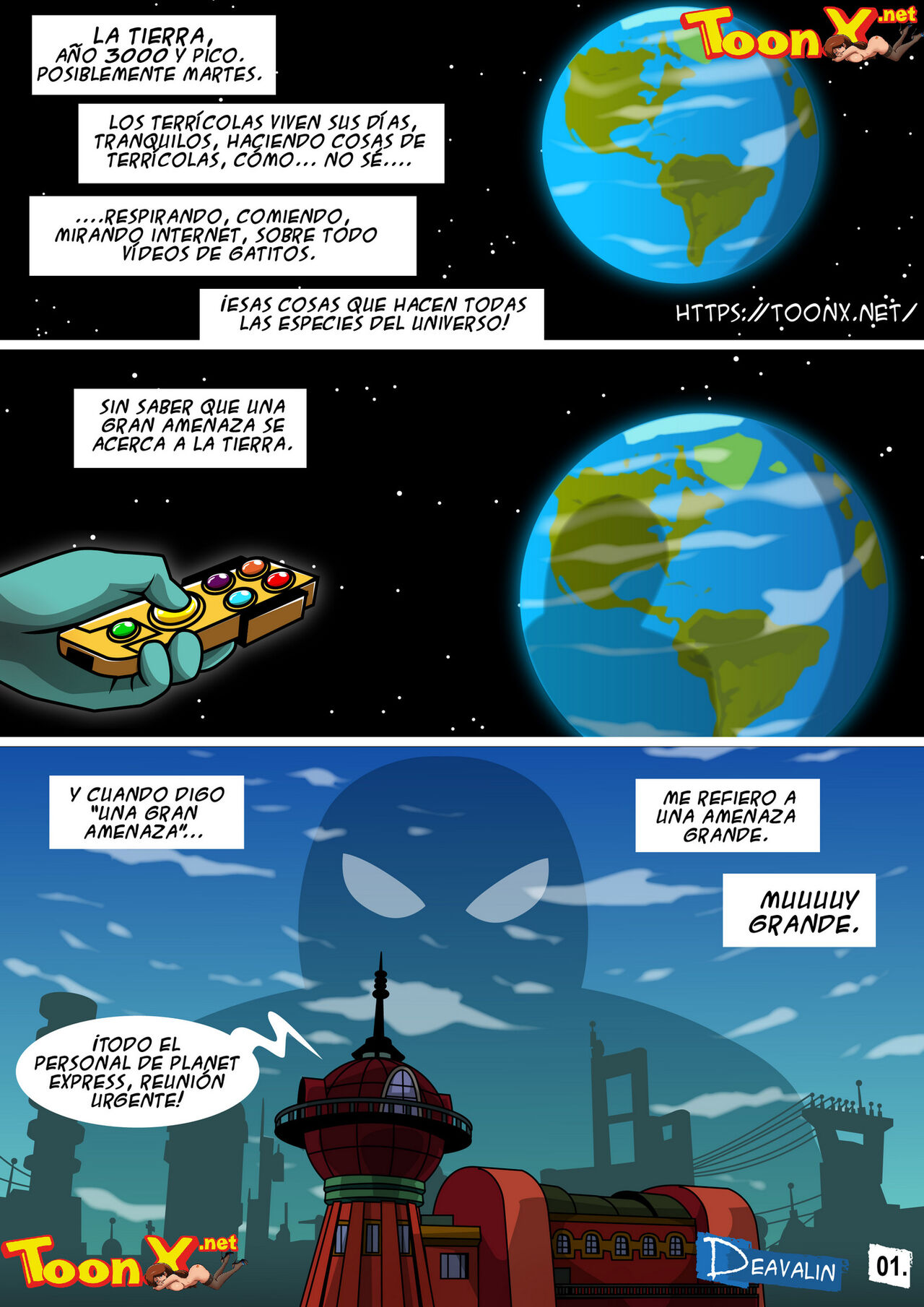 Futurama - Orgia Para Salvar la Tierra   - Ongoing image number 1