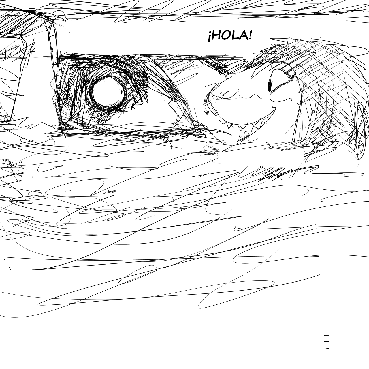 Hladilniks Shark Girl and Raccoon Comic image number 3