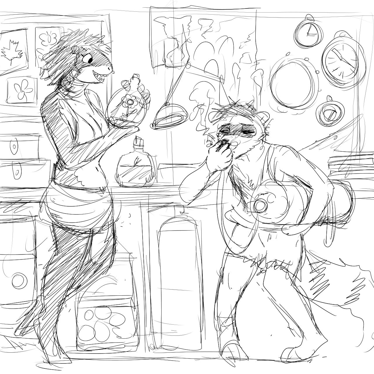 Hladilniks Shark Girl and Raccoon Comic image number 14