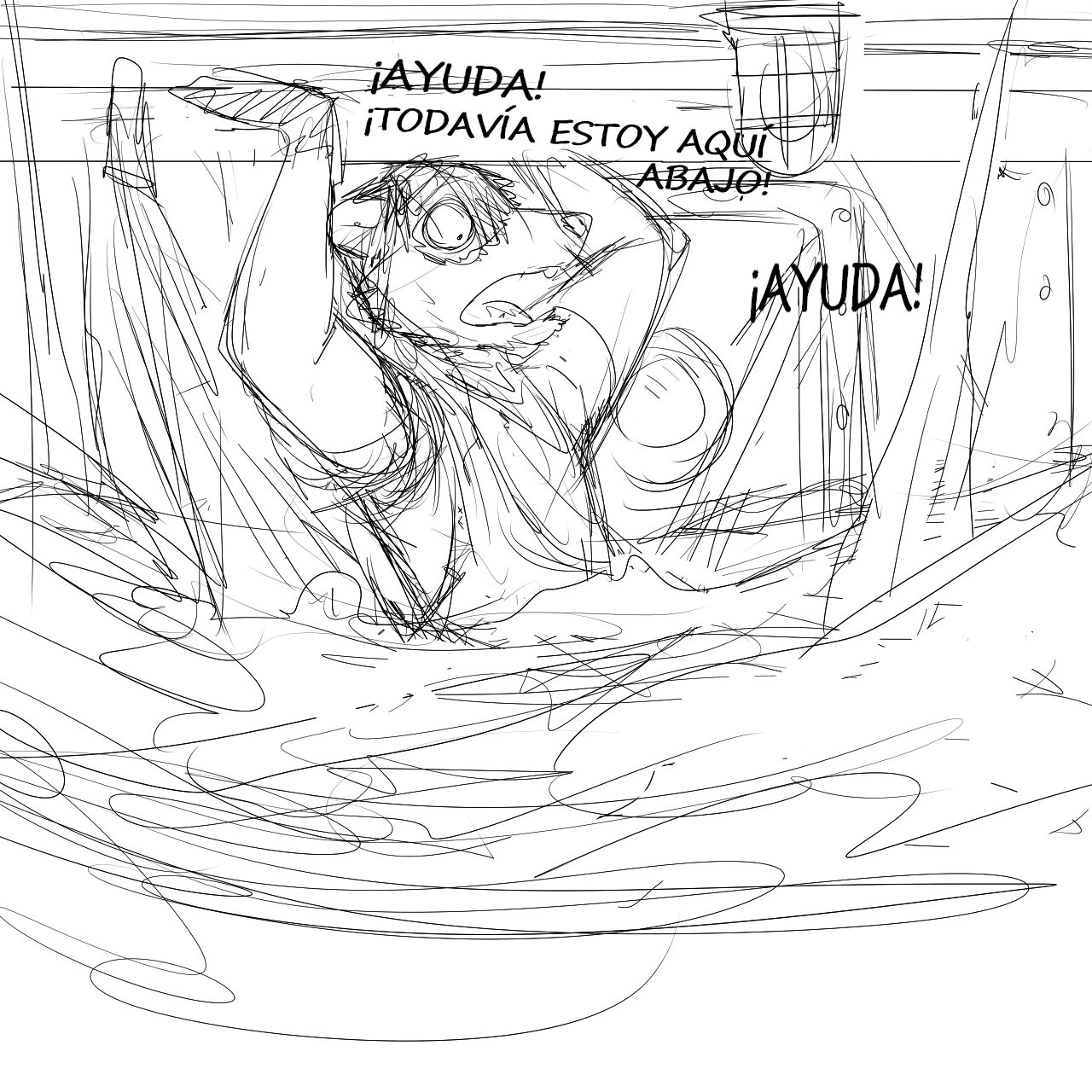 Hladilniks Shark Girl and Raccoon Comic image number 1