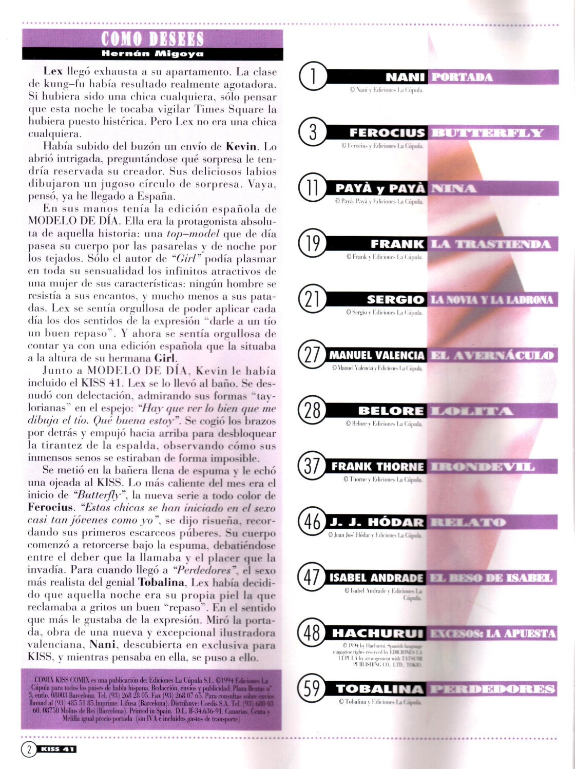 Kiss Comix 041 image number 1