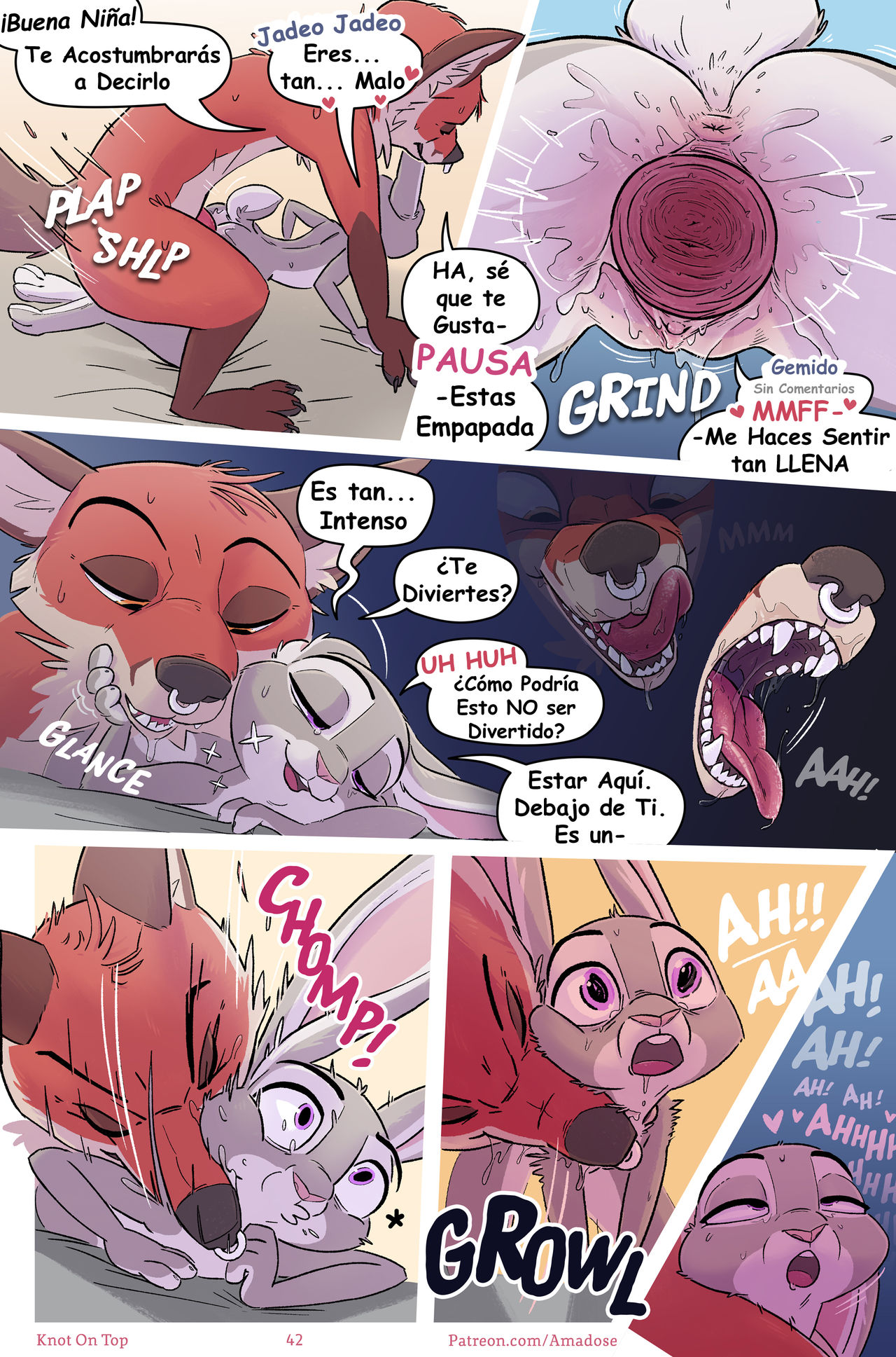 A Zootopia Cucking Comic - Enganos En Zootopia  ESPANOL image number 42