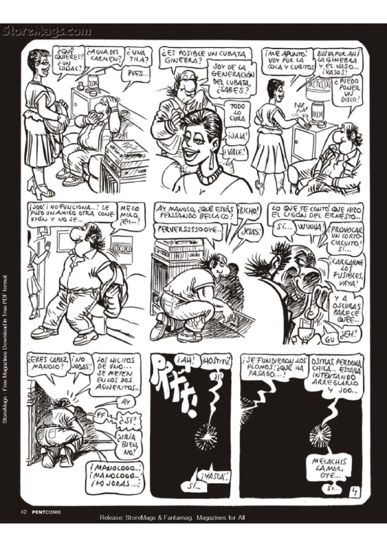 Penthouse Comix 104 image number 41