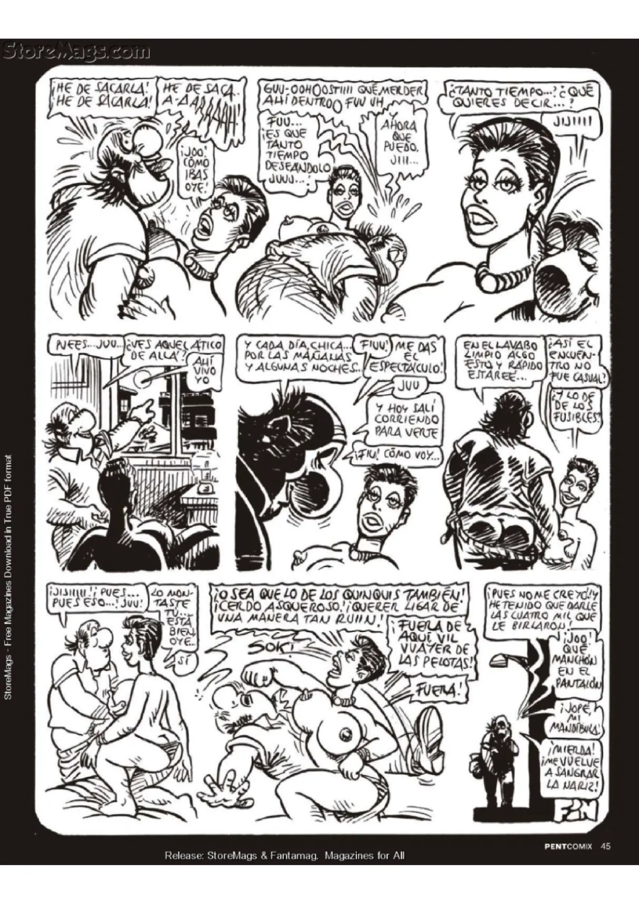Penthouse Comix 104 image number 44