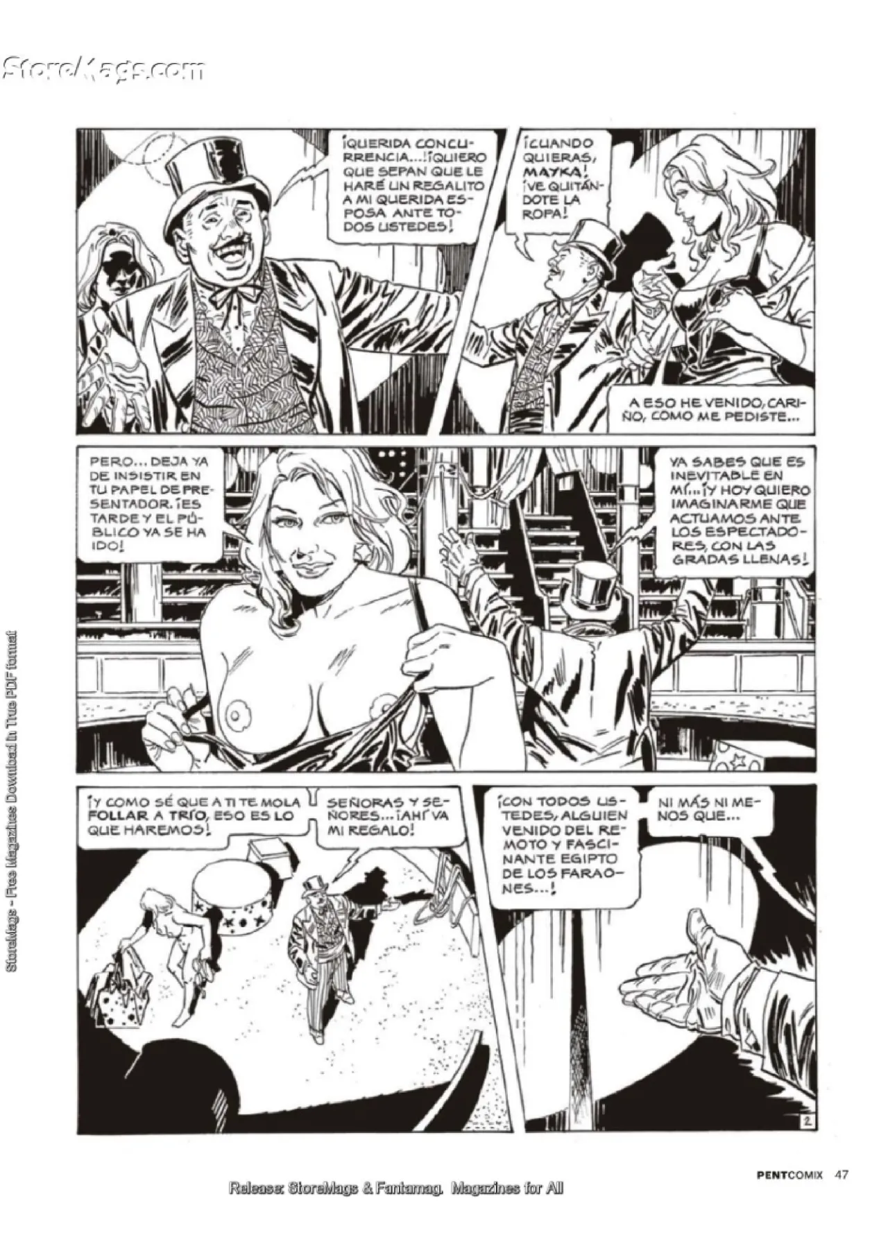 Penthouse Comix 104 image number 46
