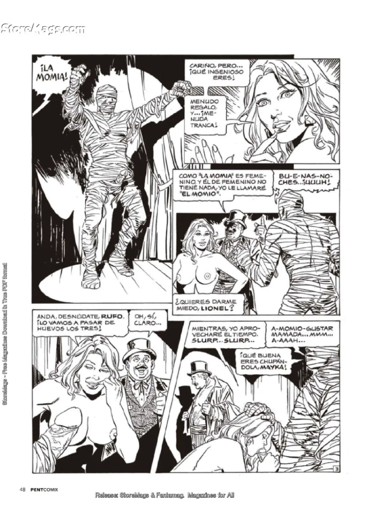 Penthouse Comix 104 image number 47