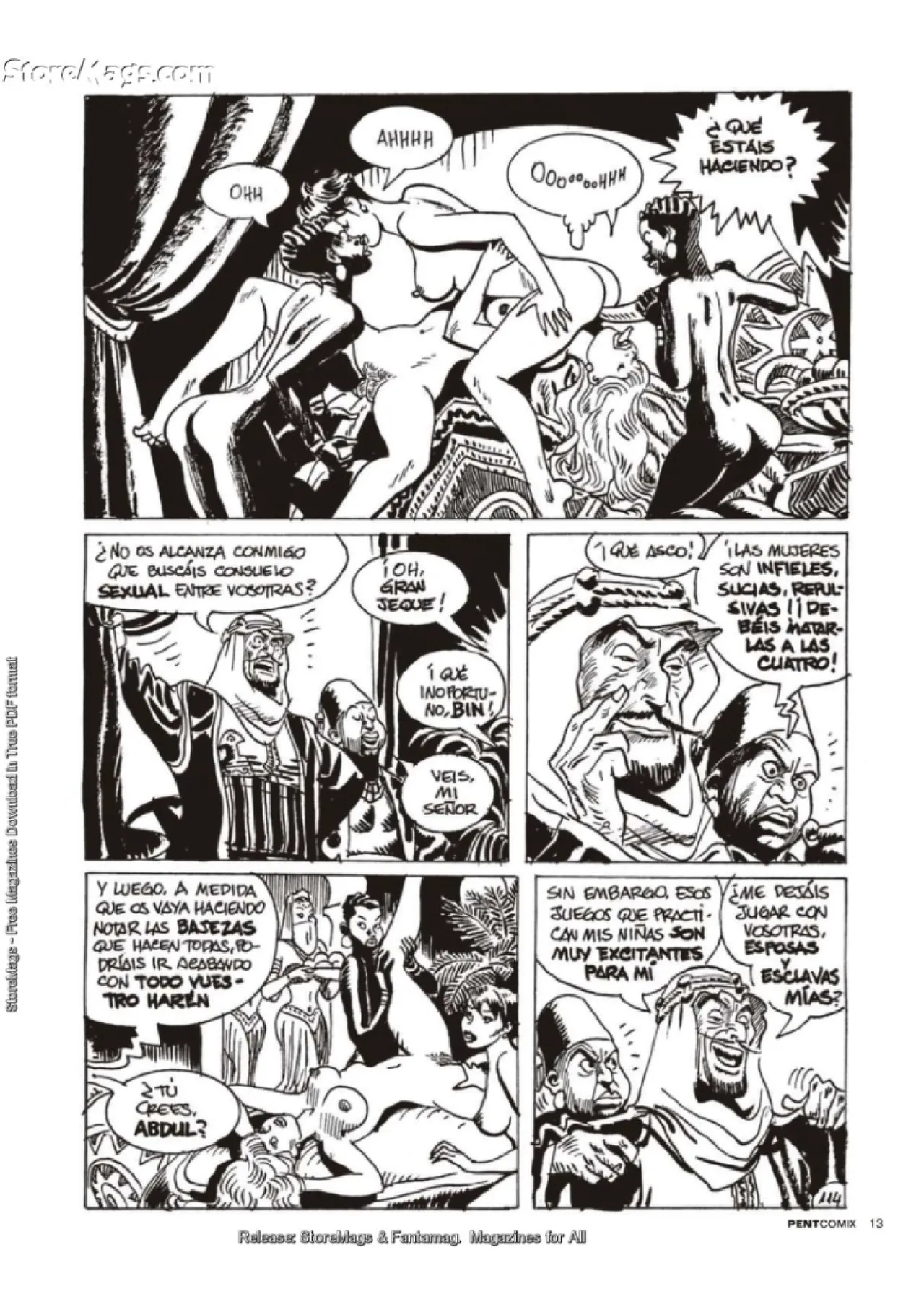 Penthouse Comix 104 image number 12