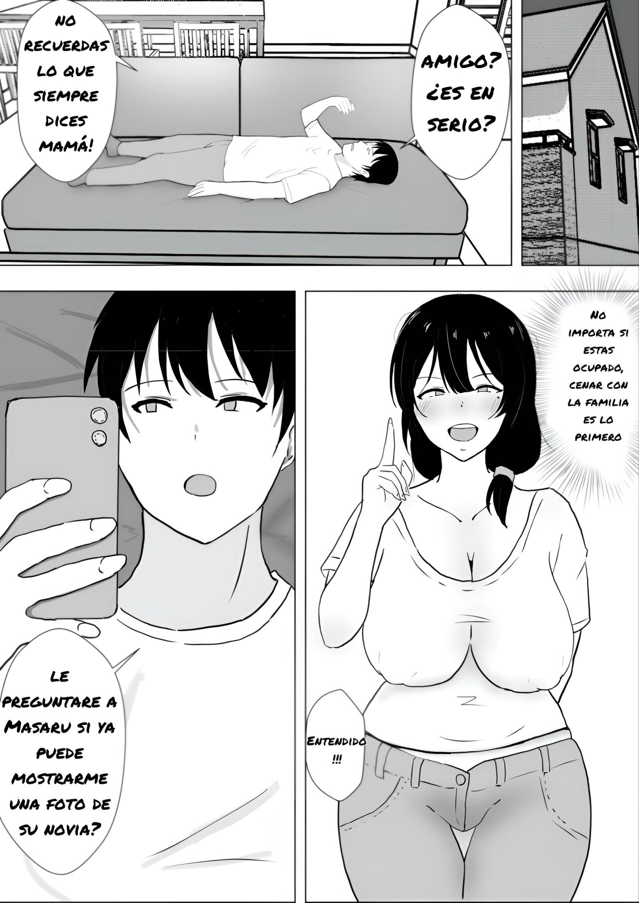 TomoKano Kaa-chan~ Daisuki na Ore no Hahaoya wa Aho na Shinyuu no Kanojo~  My Mom Is My Friends Girlfriend image number 58