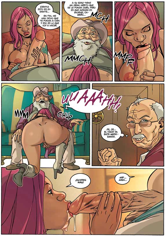 El Jueves - Pencomix - by Danide - Mabelle y el Sr. Zimmer - Spanish image number 3