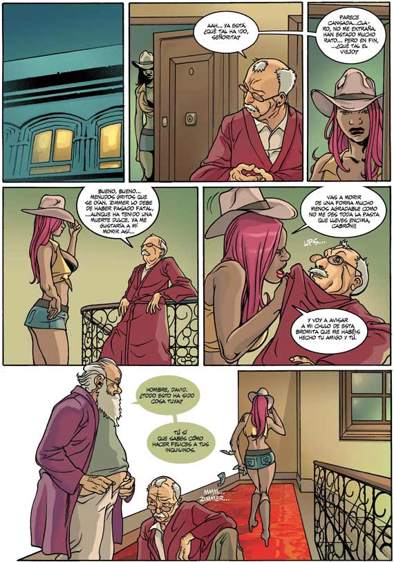 El Jueves - Pencomix - by Danide - Mabelle y el Sr. Zimmer - Spanish image number 6