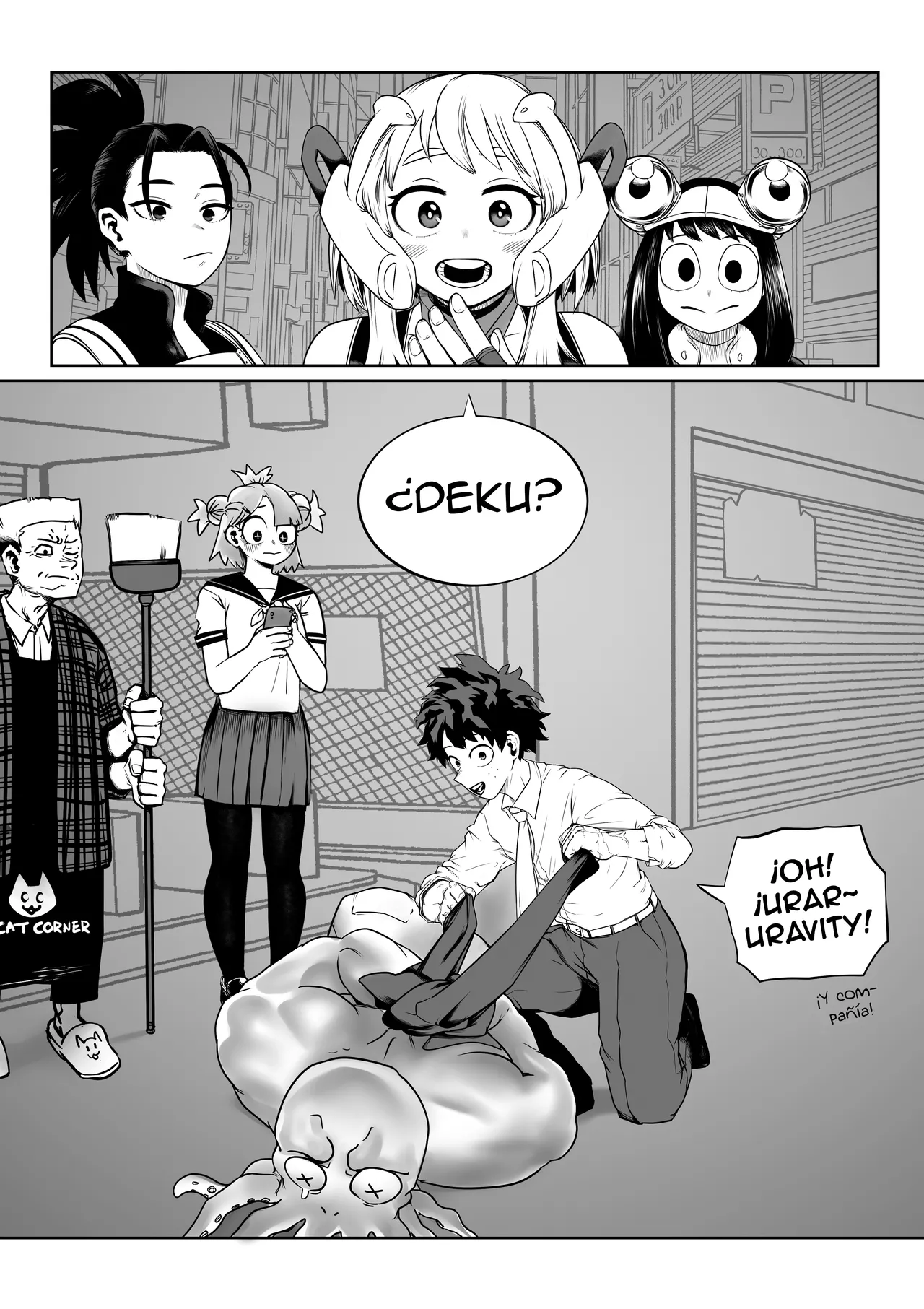 Catching up with my Hero Girlfriend - Poniendome al dia con mi novia heroina image number 2