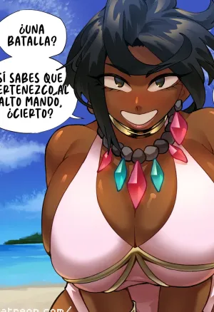 A Private Match with Alolan Elite Four Olivia