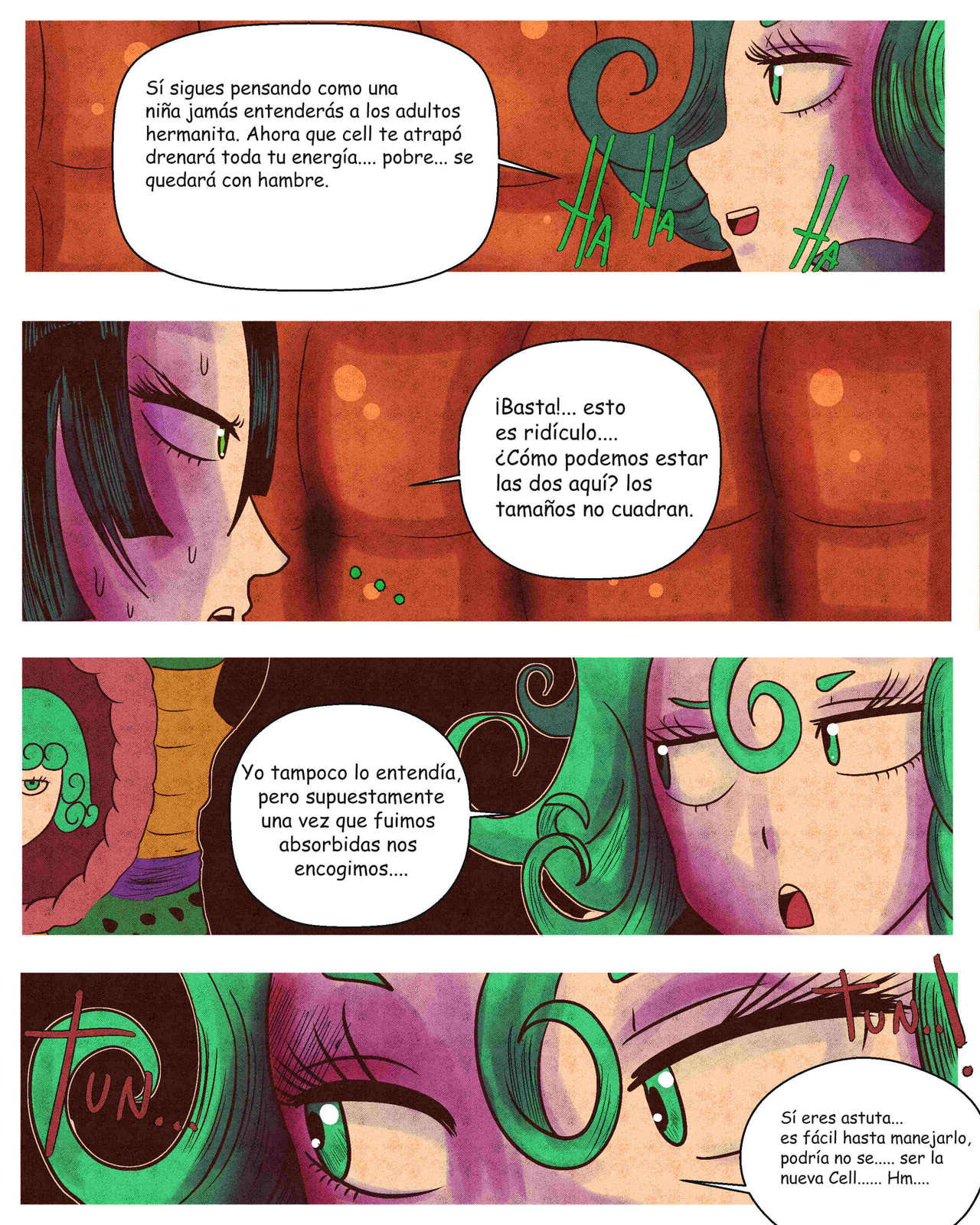 Cell Absorbs Psychic Sisters image number 25