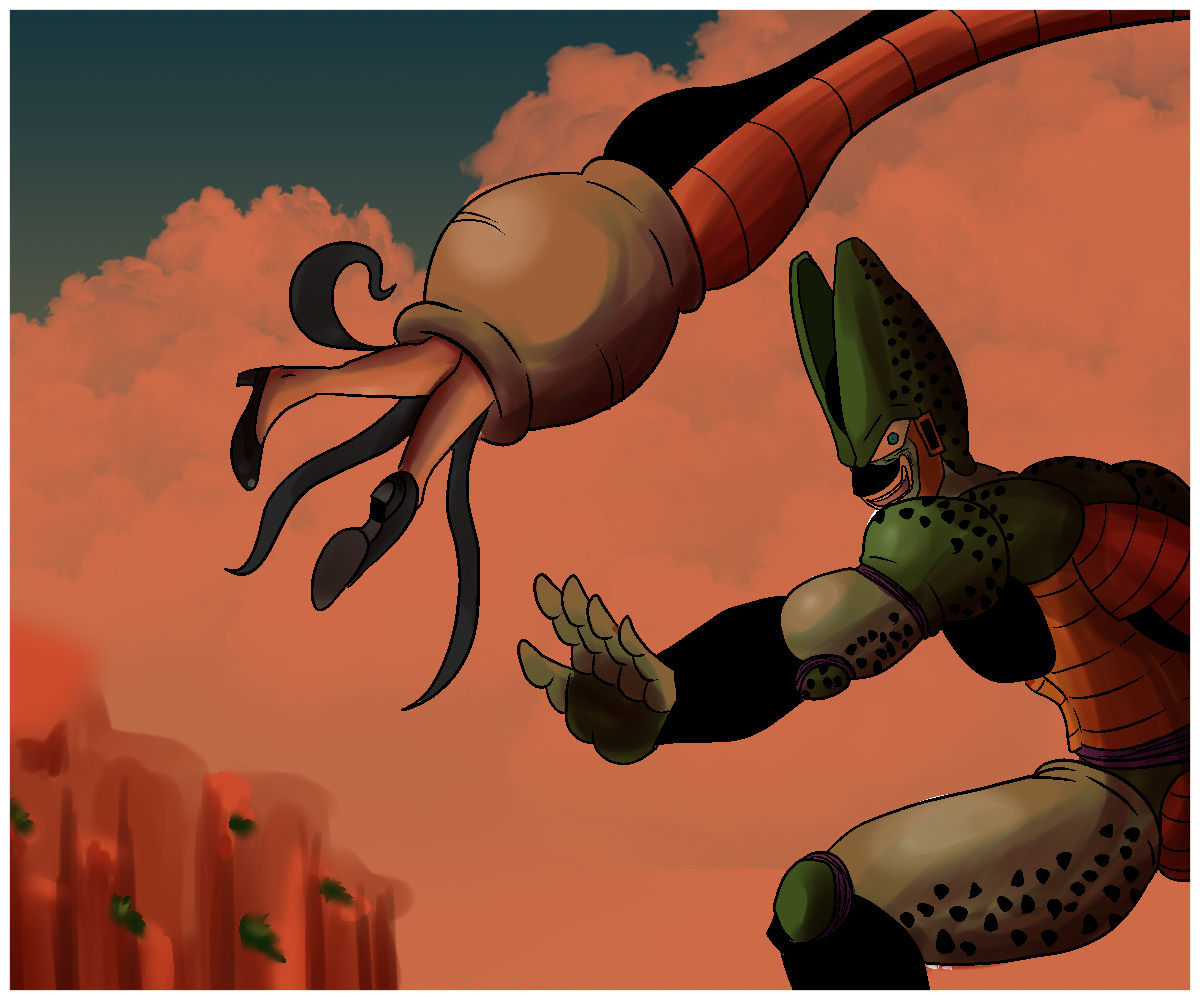 Cell Absorbs Psychic Sisters image number 47