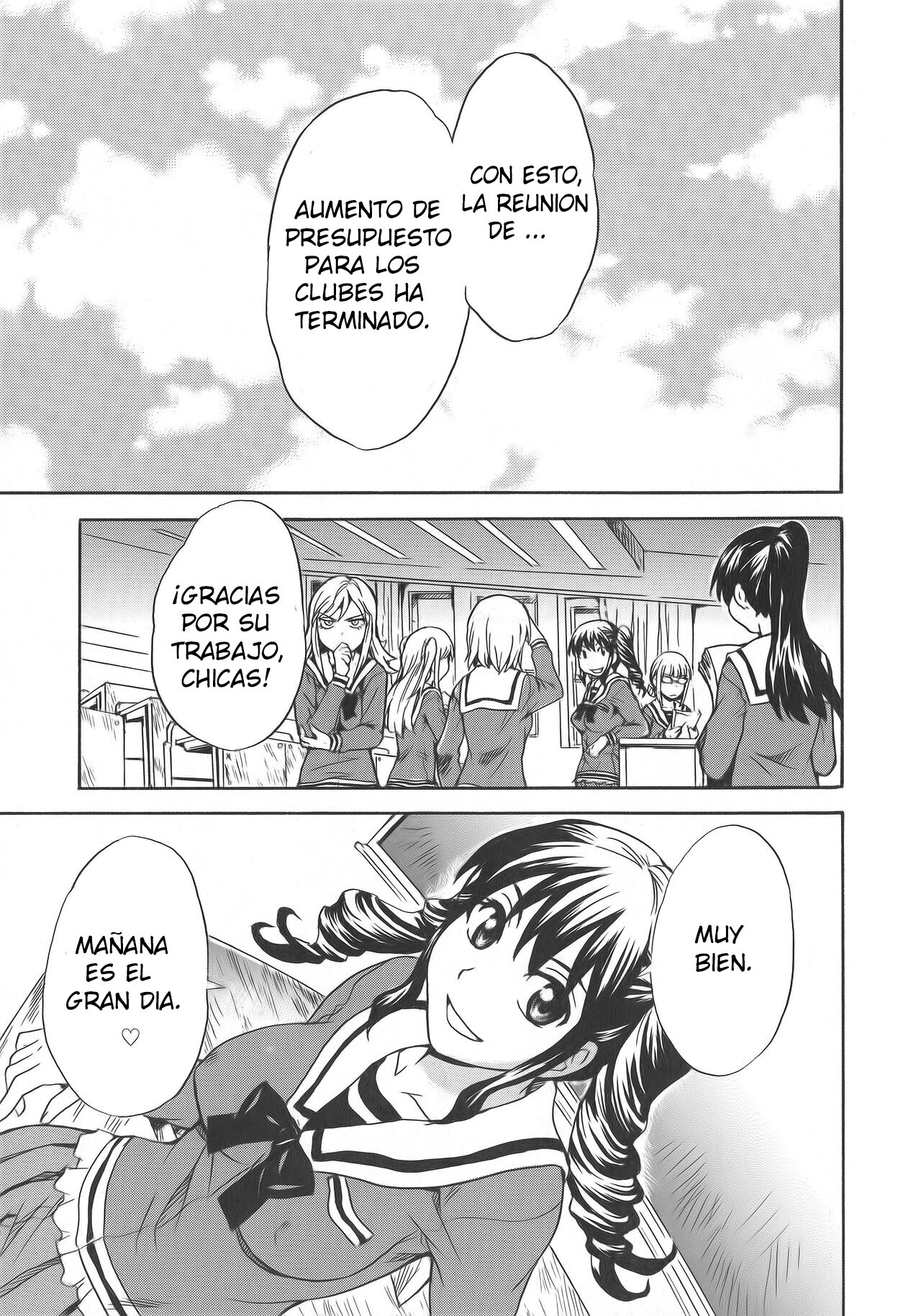 Calendula Joshi Seitokai! Bukatsu Yosan Seikyuu Kaigi Hen Sono 1  Calendula Girls Student Council! Club Budget Request Meeting Story Part 1 image number 4